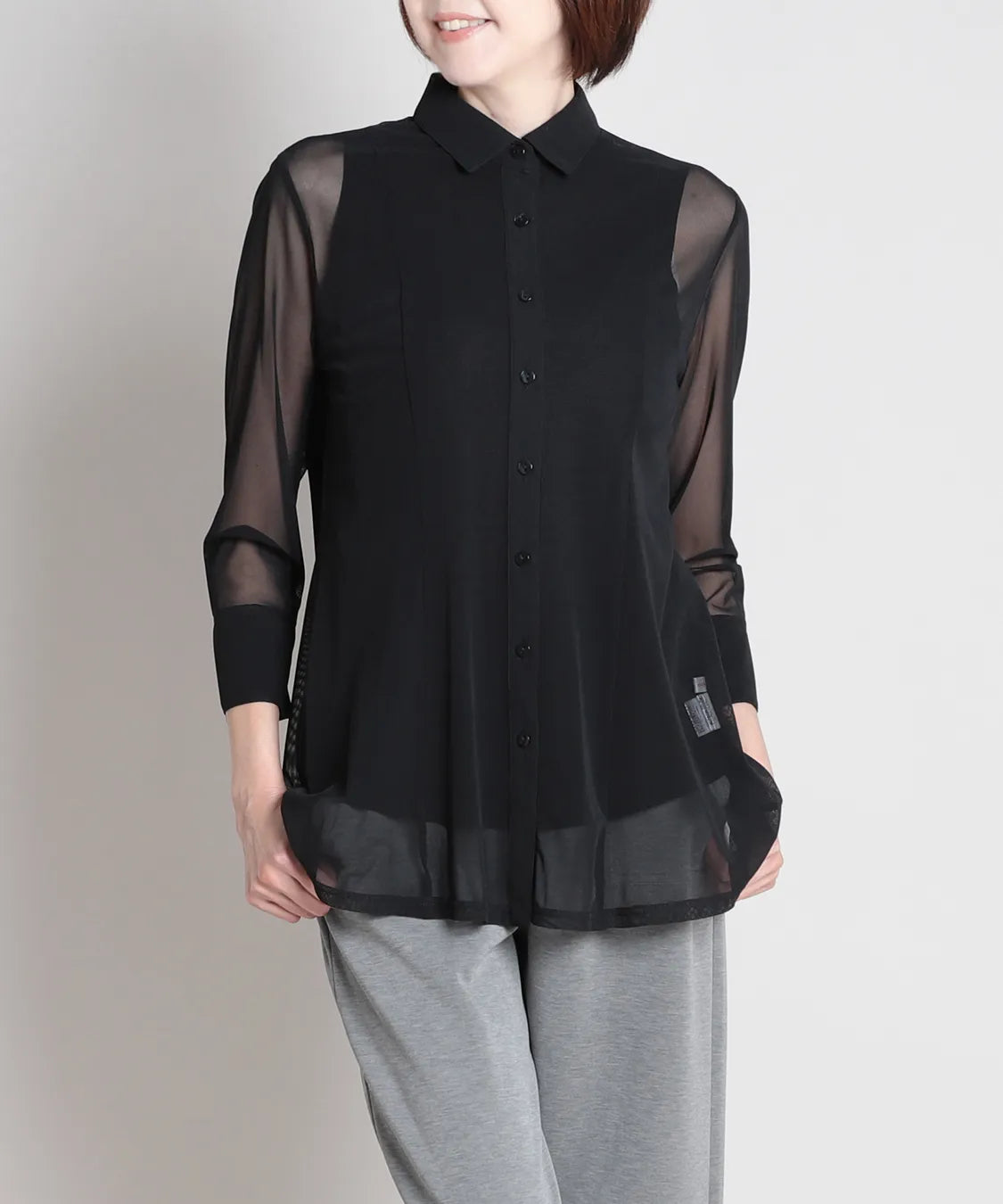 ブリリアントチュールロングシャツ  KANSAI BIS(カンサイビス)