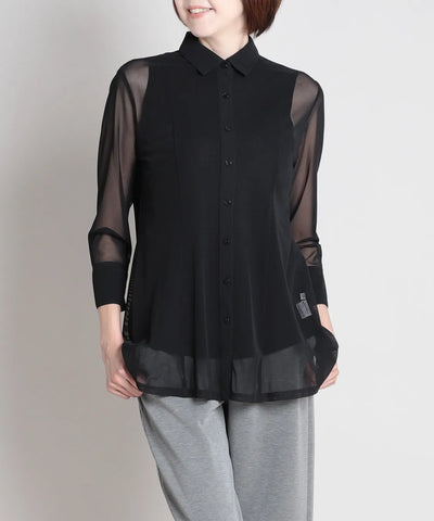 ブリリアントチュールロングシャツ  KANSAI BIS(カンサイビス)