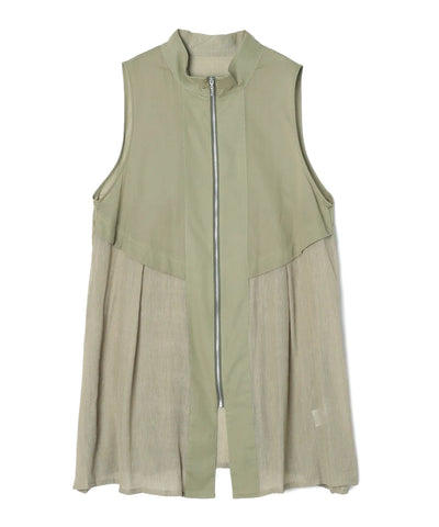 50ボイル楊柳ロングベスト  KANSAI BIS(カンサイビス)