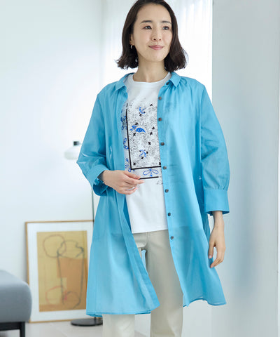 シアードボイルロングシャツ KANSAI BIS(カンサイビス)