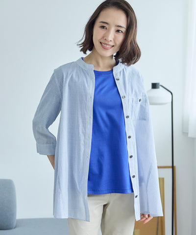 サニーデイストライプロングシャツ KANSAI BIS(カンサイビス)