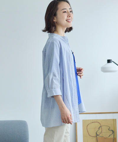 サニーデイストライプロングシャツ KANSAI BIS(カンサイビス)