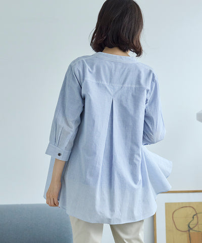 サニーデイストライプロングシャツ KANSAI BIS(カンサイビス)