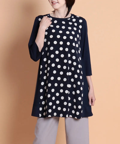 ブリッジドットPTミックスチュニック  KANSAI BIS(カンサイビス)