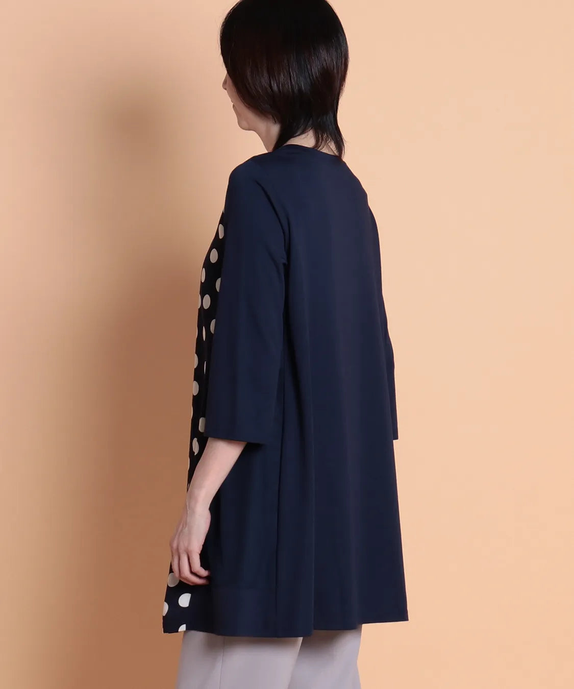 ブリッジドットPTミックスチュニック  KANSAI BIS(カンサイビス)