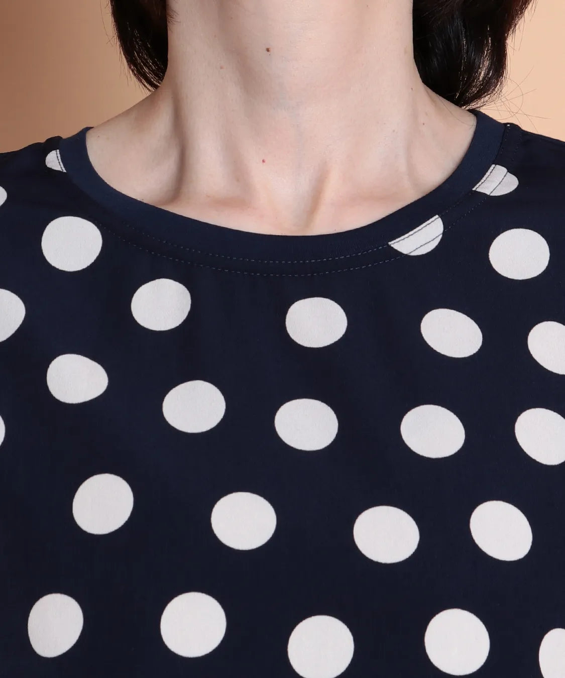 ブリッジドットPTミックスチュニック  KANSAI BIS(カンサイビス)