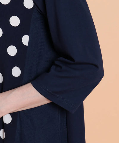 ブリッジドットPTミックスチュニック  KANSAI BIS(カンサイビス)