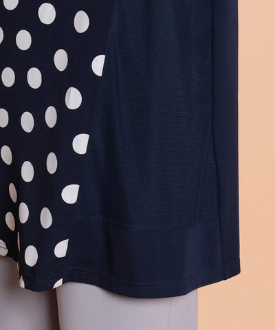 ブリッジドットPTミックスチュニック  KANSAI BIS(カンサイビス)