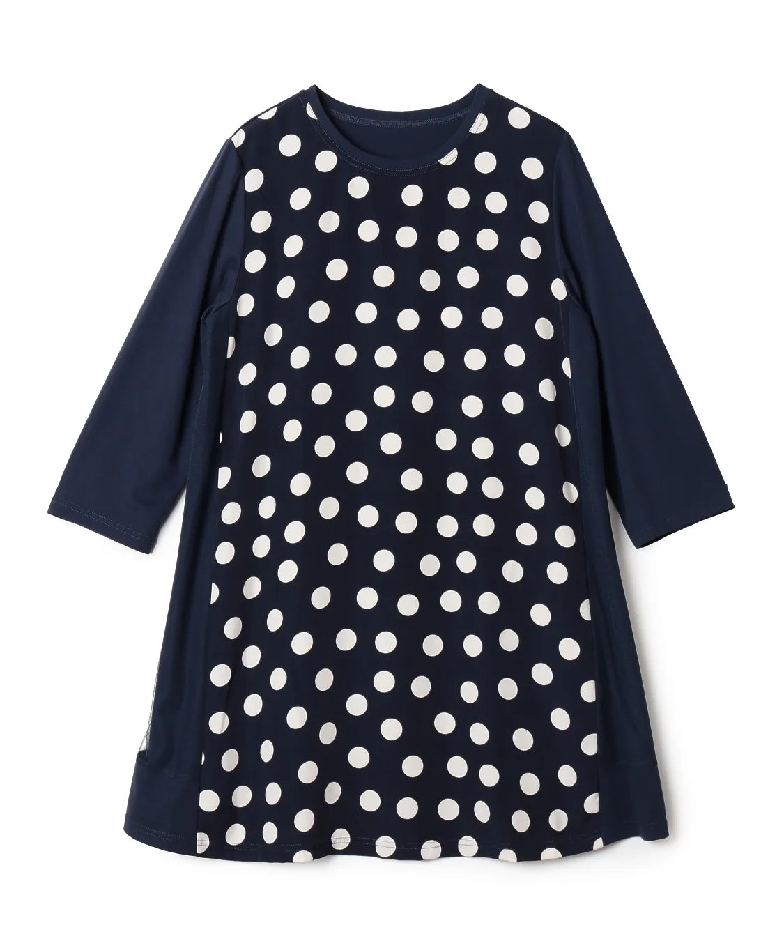 ブリッジドットPTミックスチュニック  KANSAI BIS(カンサイビス)