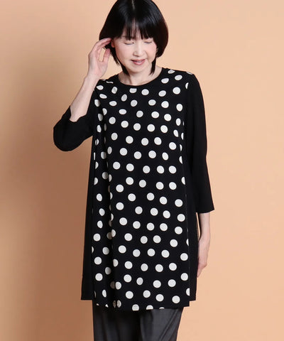 ブリッジドットPTミックスチュニック  KANSAI BIS(カンサイビス)