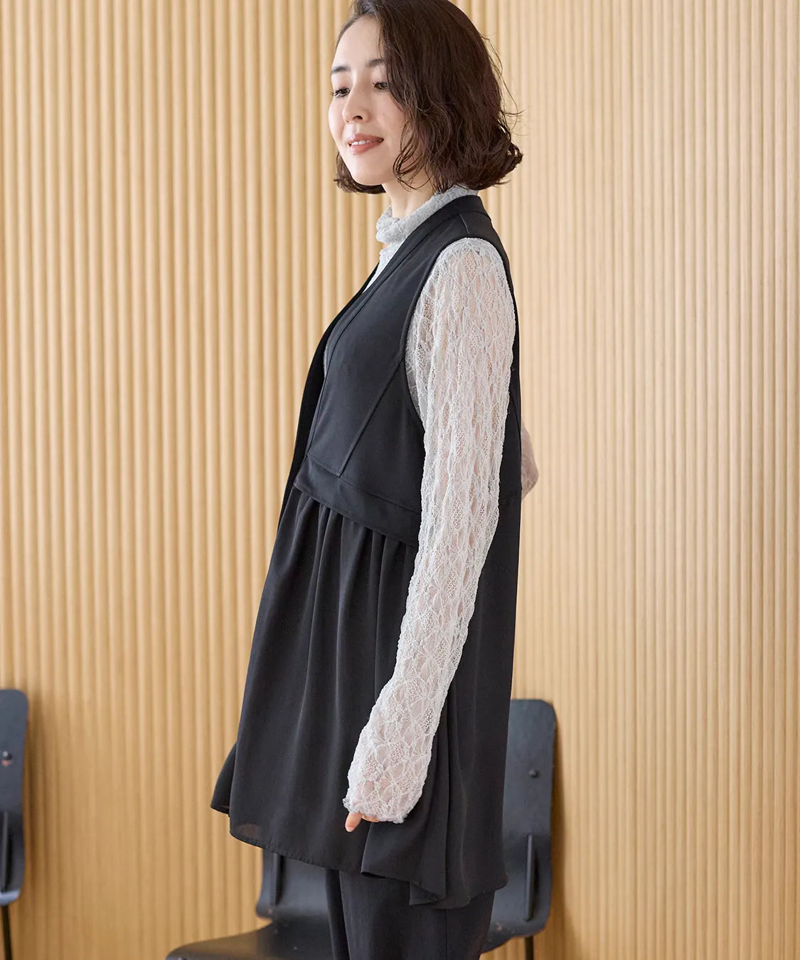 バーゼルMIXスムースロングベスト  KANSAI BIS(カンサイビス)