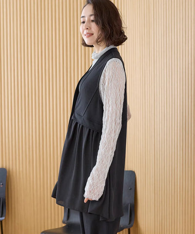 バーゼルMIXスムースロングベスト  KANSAI BIS(カンサイビス)