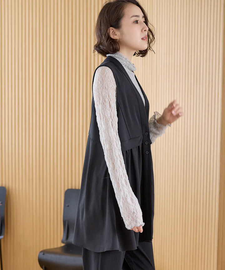 LGBベスト　サイズ0 バーゼルMIXスムースロングベスト KANSAI BIS(カンサイビス)公式ストア