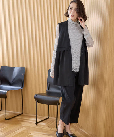 バーゼルMIXスムースロングベスト  KANSAI BIS(カンサイビス)