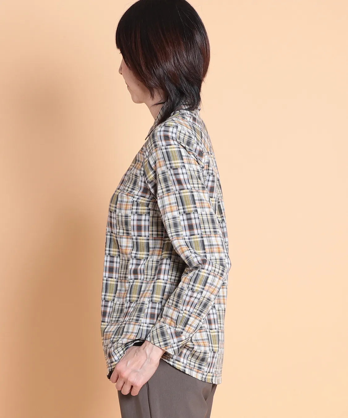 カレッジPWクロスチェックシャツ  KANSAI BIS(カンサイビス)