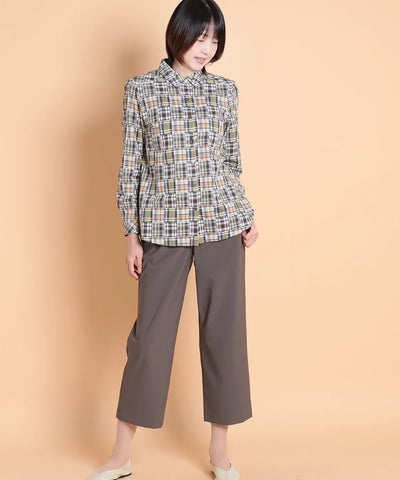 カレッジPWクロスチェックシャツ  KANSAI BIS(カンサイビス)