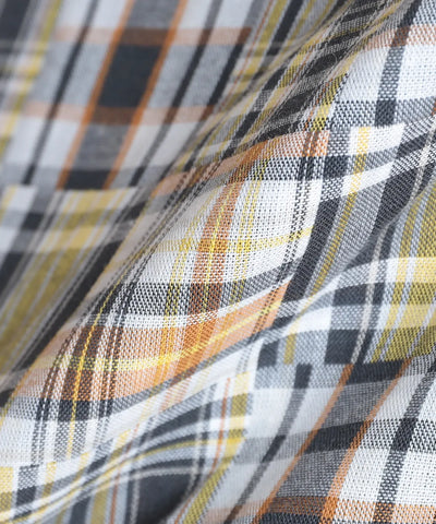 カレッジPWクロスチェックシャツ  KANSAI BIS(カンサイビス)