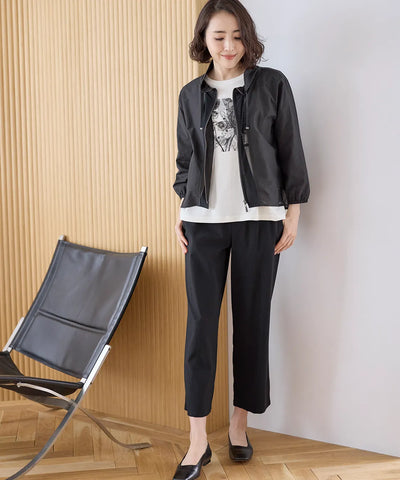 レアードチュールMIXライトブルゾン  KANSAI BIS(カンサイビス)