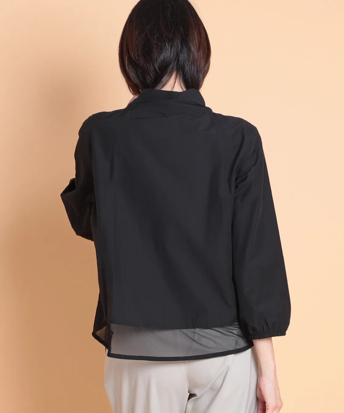 レアードチュールMIXライトブルゾン  KANSAI BIS(カンサイビス)