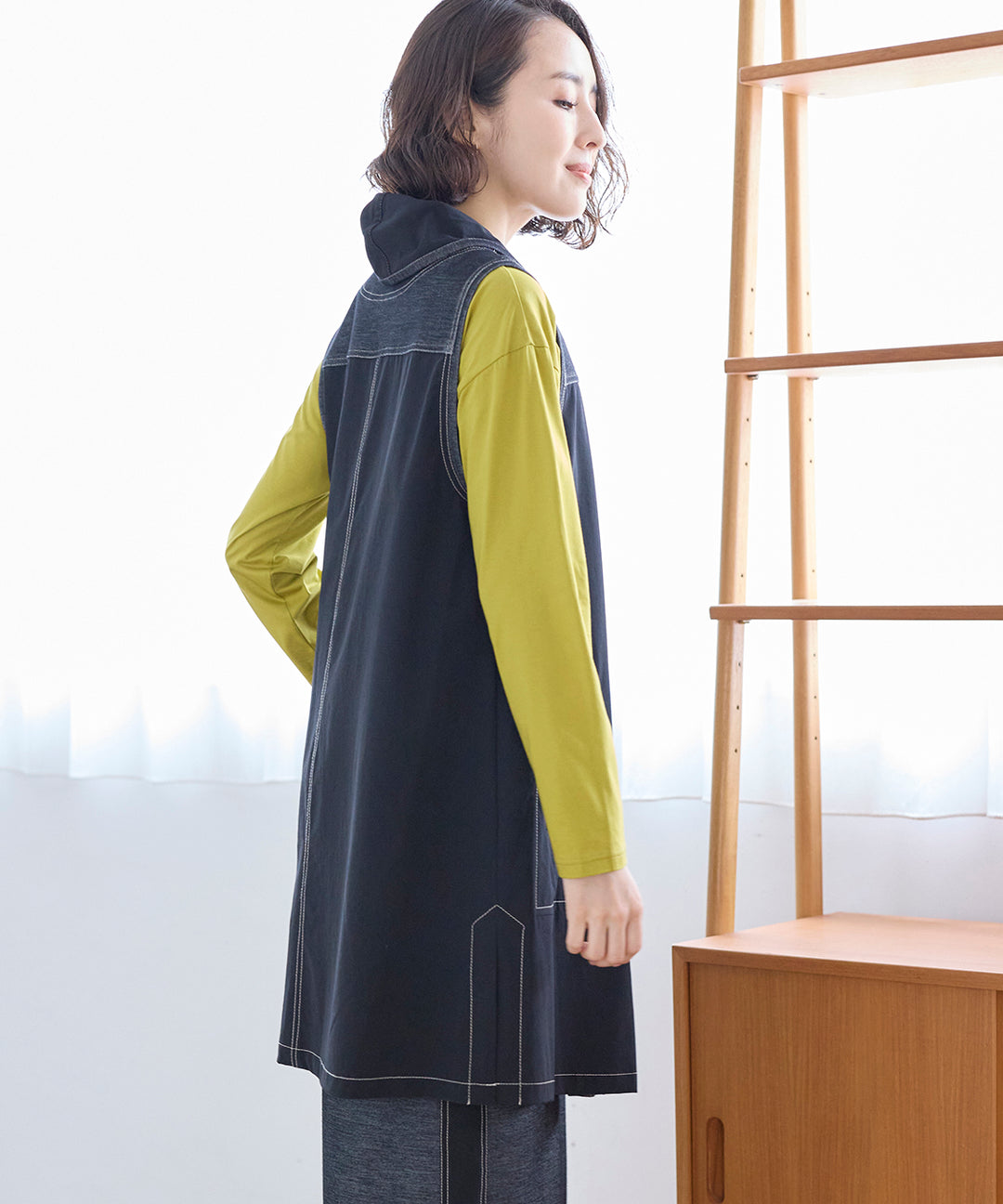 ARTS & SCIENCE ロングベスト スターリングHTミックスロングベスト KANSAI BIS(カンサイビス)公式