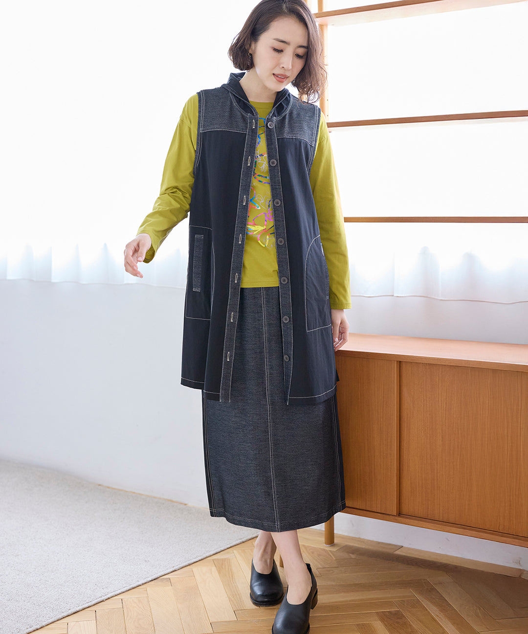 スターリングHTミックスロングベスト KANSAI BIS(カンサイビス)公式