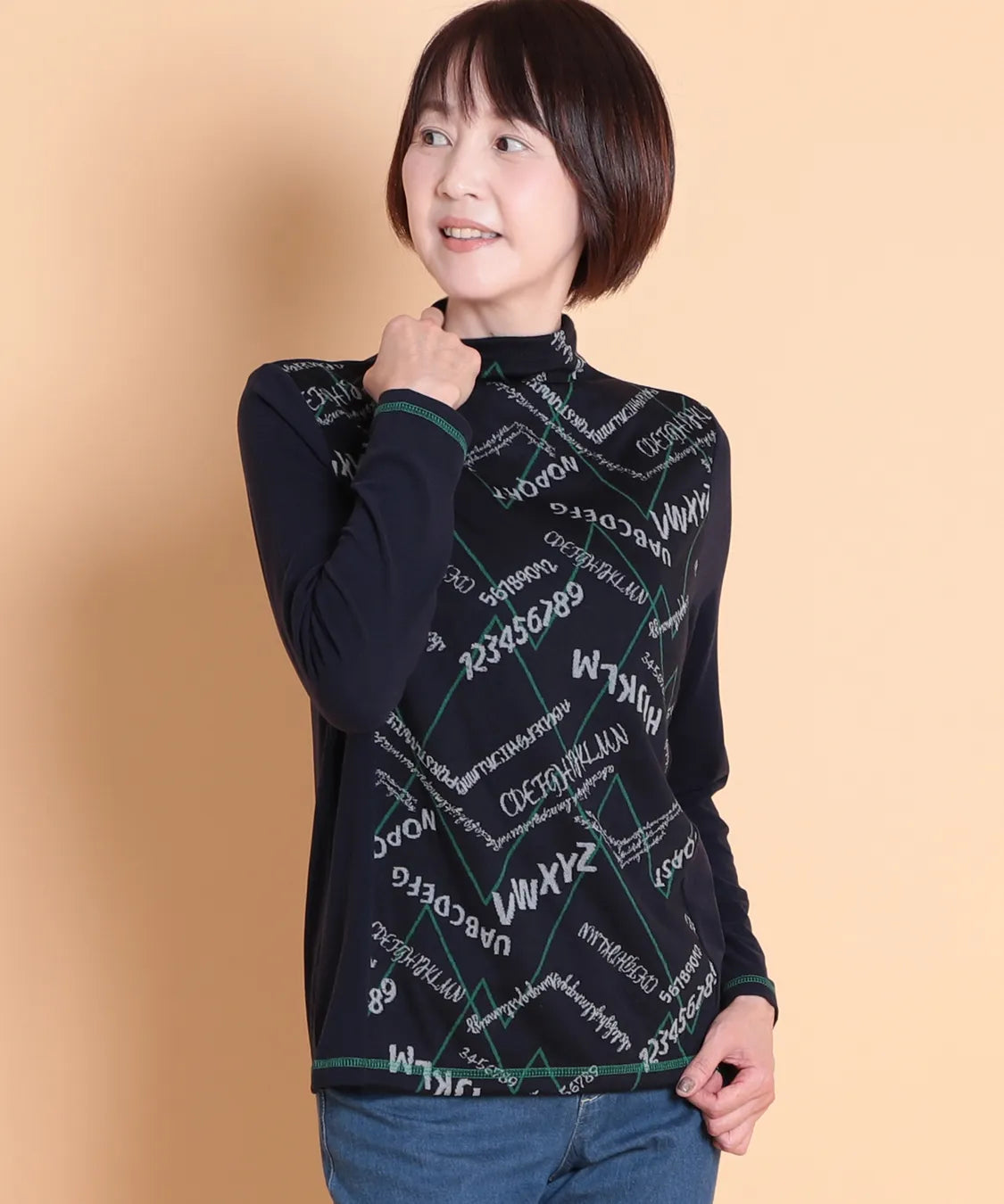 メアリーJQミックスプルオーバー  KANSAI BIS(カンサイビス)