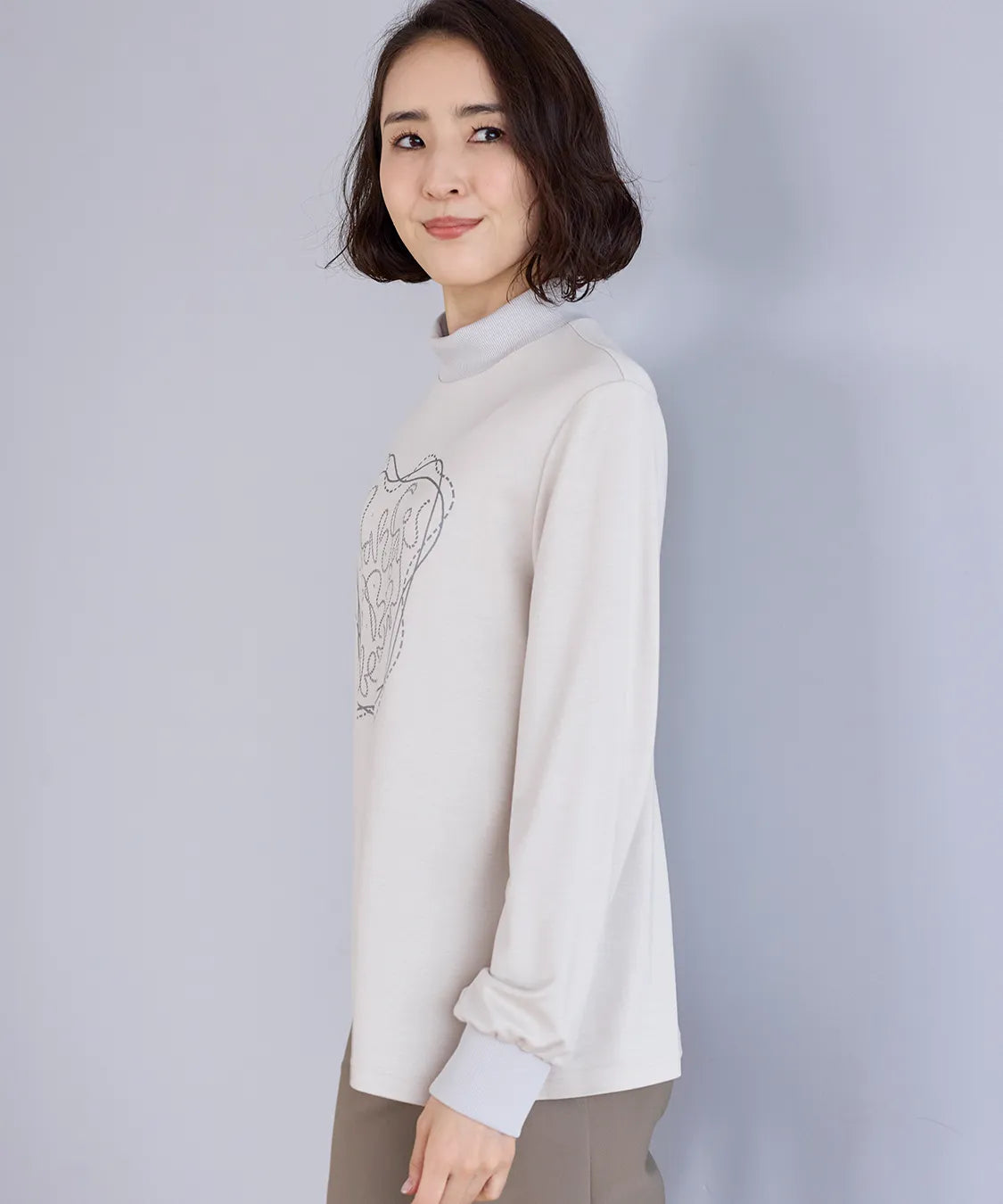 アリスポンチリブMIXプルオーバー  KANSAI BIS(カンサイビス)