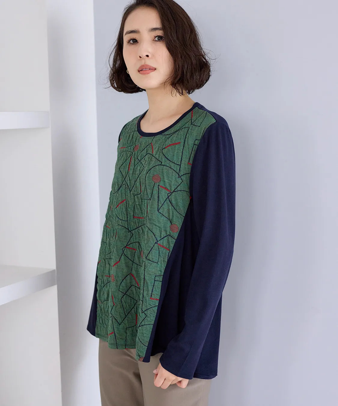 レイモンドJQミックスプルオーバー  KANSAI BIS(カンサイビス)