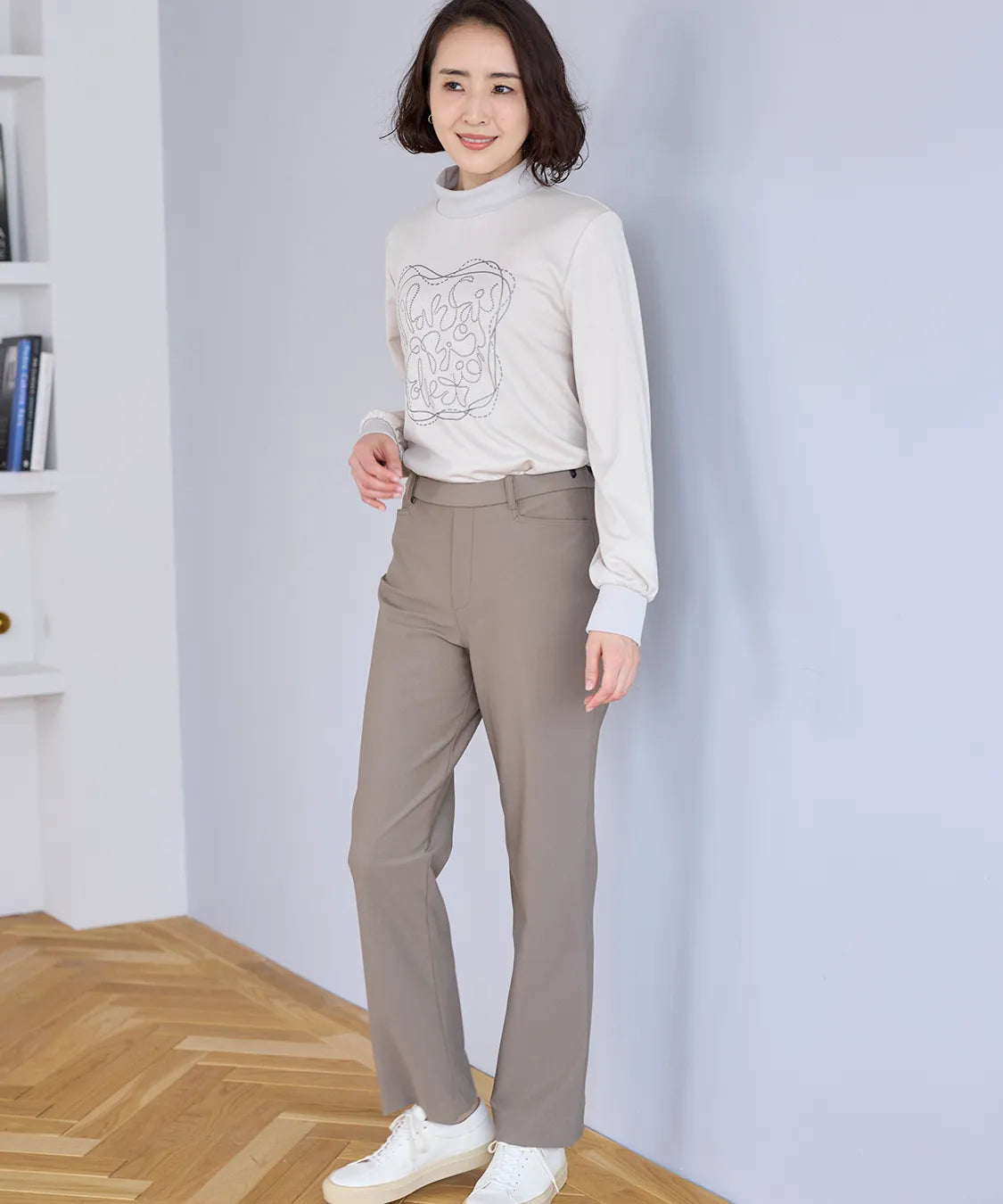 ホホバトリコットHT POスリムパンツ KANSAI BIS(カンサイビス)