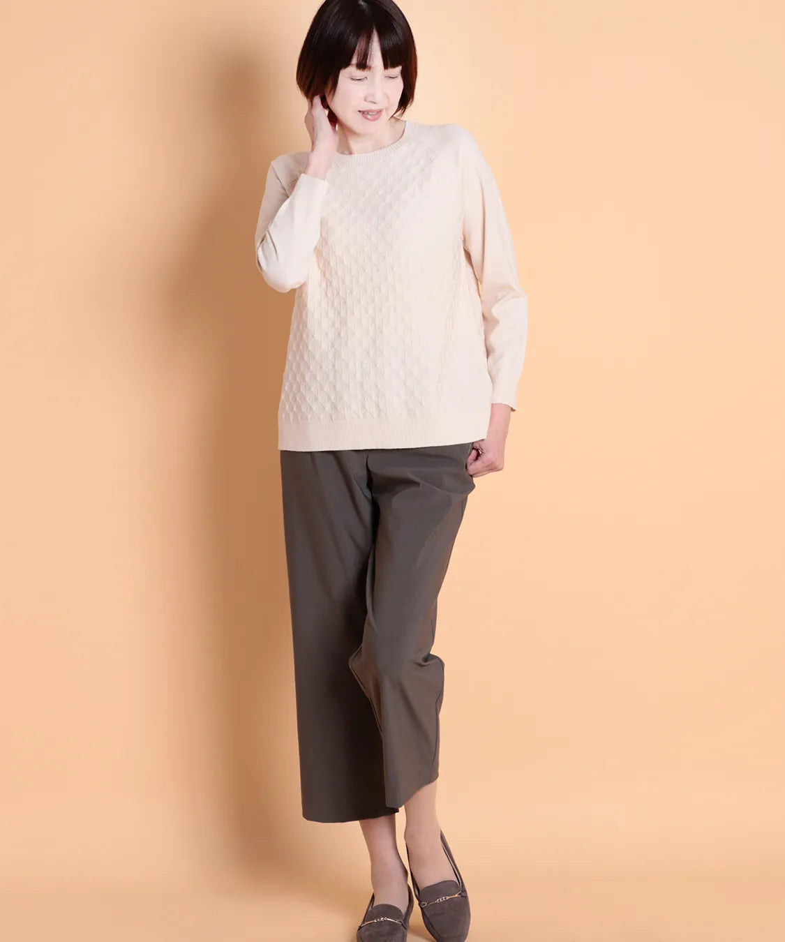 ティエリーJQニットプルオーバー  KANSAI BIS(カンサイビス)