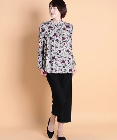 メランジェプリントMIXプルオーバー  KANSAI BIS(カンサイビス)