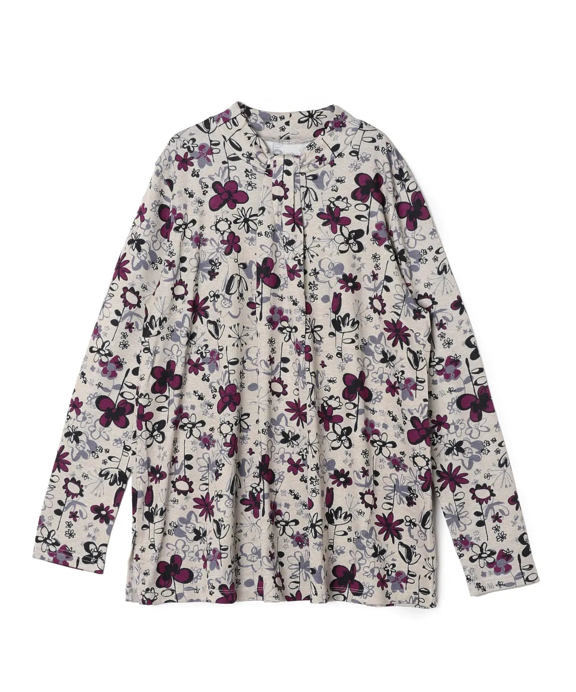 メランジェプリントMIXプルオーバー  KANSAI BIS(カンサイビス)