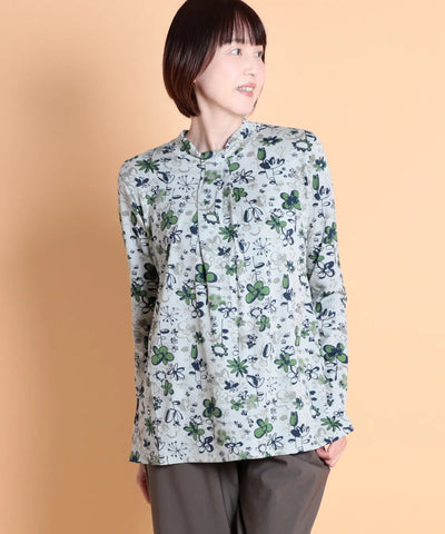 メランジェプリントMIXプルオーバー  KANSAI BIS(カンサイビス)