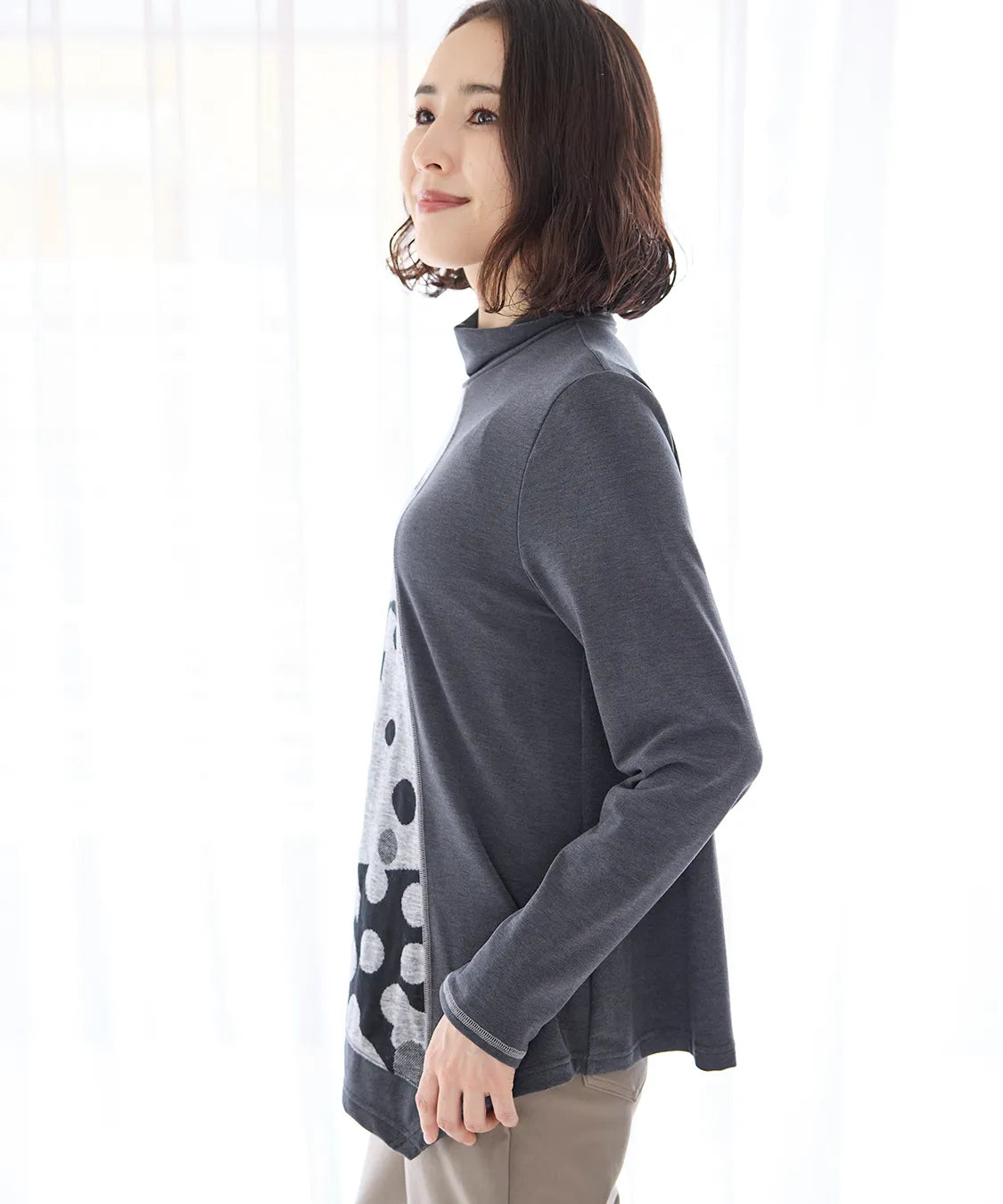 クレアウォームJQミックスプルオーバー  KANSAI BIS(カンサイビス)