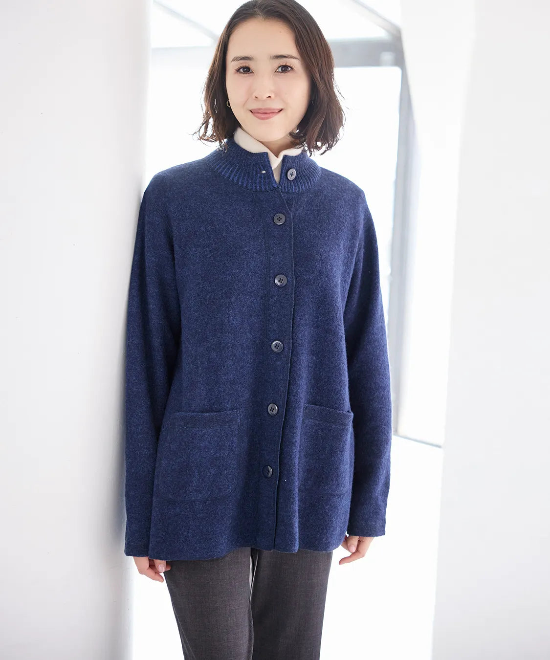 ブラウニージャージーウールジャケット  KANSAI BIS(カンサイビス)