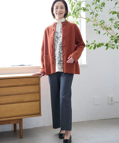 ブラウニージャージーウールジャケット  KANSAI BIS(カンサイビス)