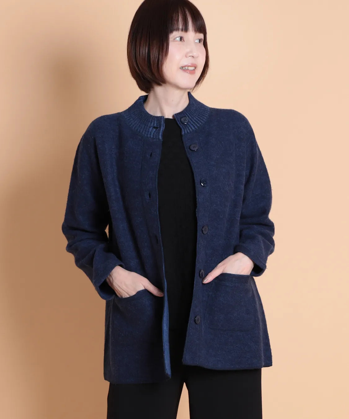 ブラウニージャージーウールジャケット  KANSAI BIS(カンサイビス)