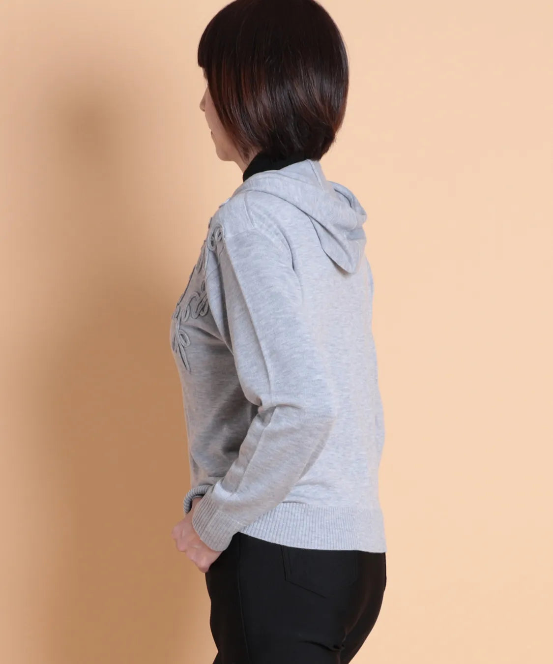 ミナルディコードニットパーカージャケット  KANSAI BIS(カンサイビス)