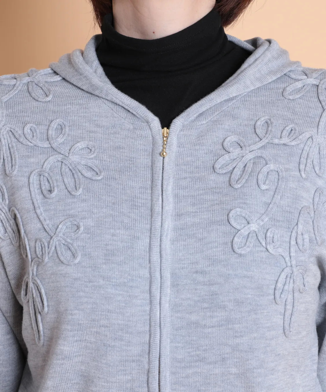 ミナルディコードニットパーカージャケット  KANSAI BIS(カンサイビス)