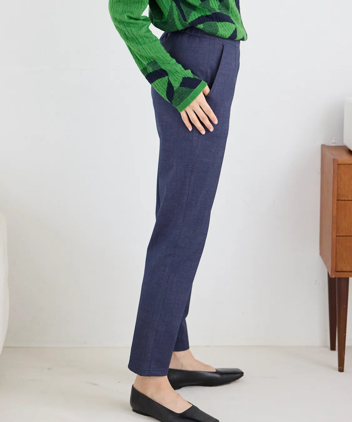 モールスシャギーPOスリムアンクルパンツ KANSAI BIS(カンサイビス)