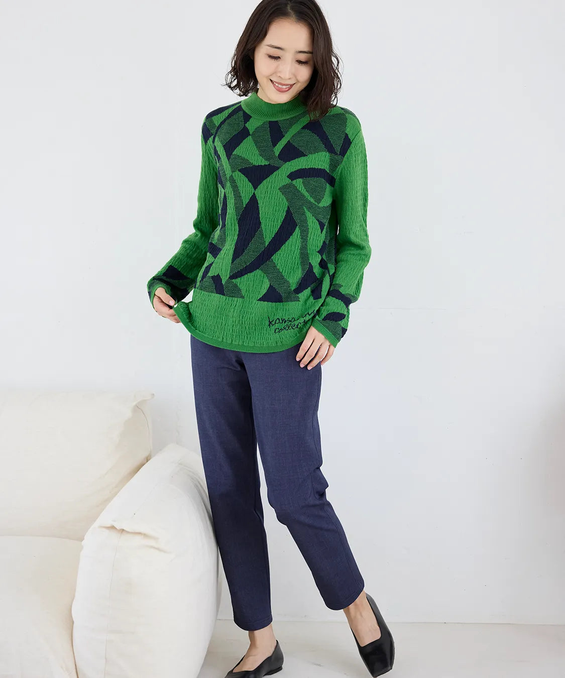 モールスシャギーPOスリムアンクルパンツ KANSAI BIS(カンサイビス)