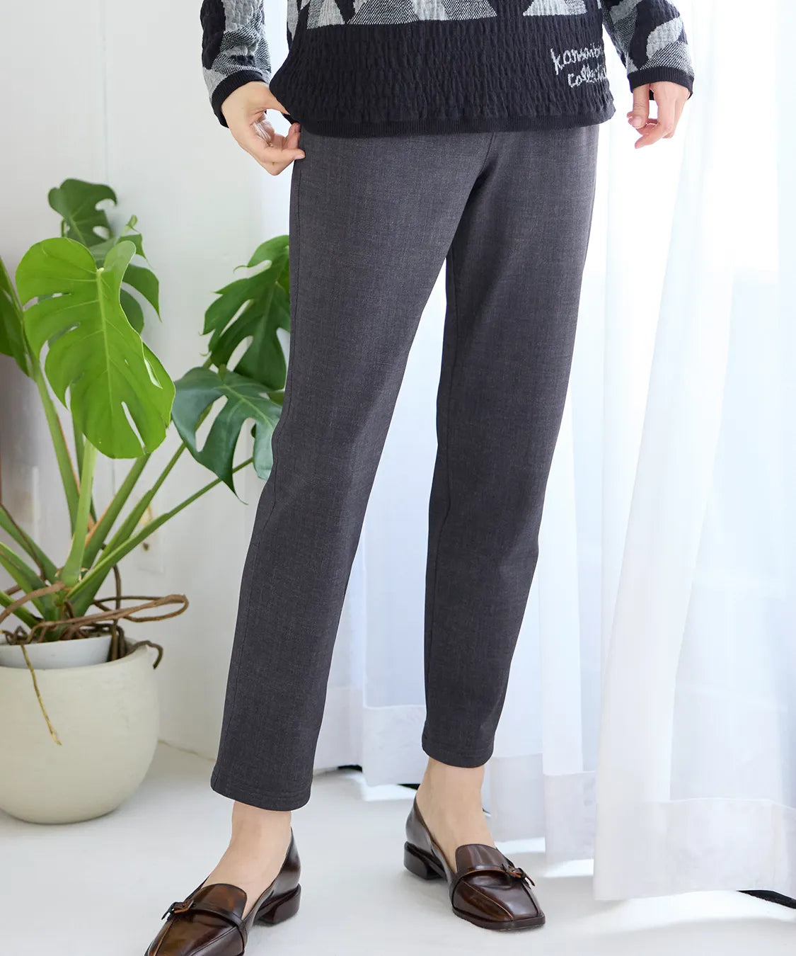 モールスシャギーPOスリムアンクルパンツ KANSAI BIS(カンサイビス)