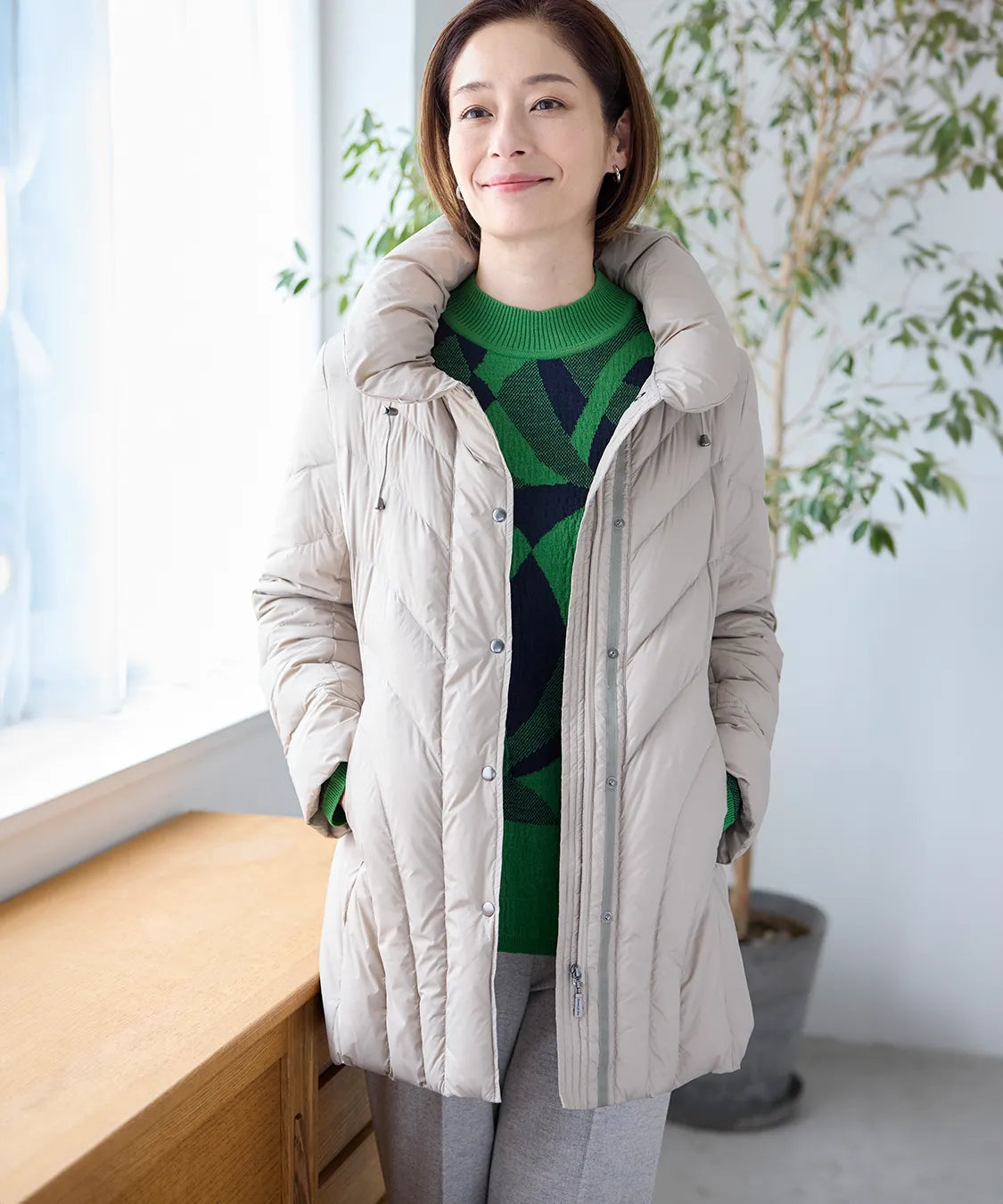 キャスタークロスダウンコート KANSAI BIS(カンサイビス)