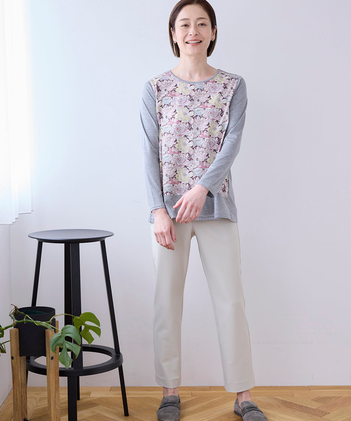 ジェネシスHTミックスPOスリムアンクルパンツ   LANTANA(ランタナ)