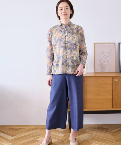 エアデニッシュHT POワイドクロプトパンツ   LANTANA(ランタナ)