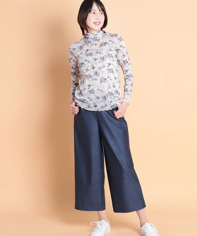 エアデニッシュHT POワイドクロプトパンツ   LANTANA(ランタナ)