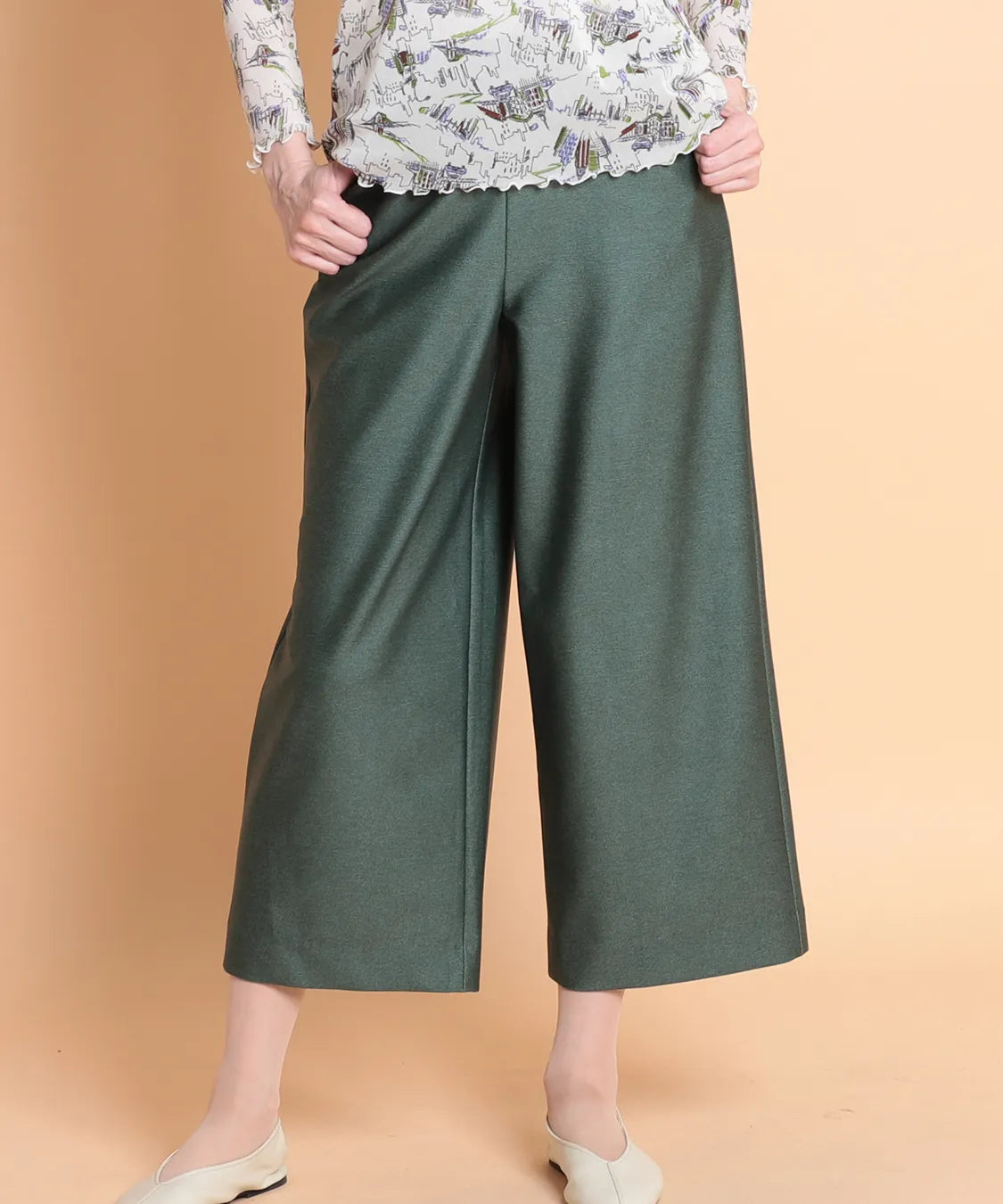 エアデニッシュHT POワイドクロプトパンツ   LANTANA(ランタナ)