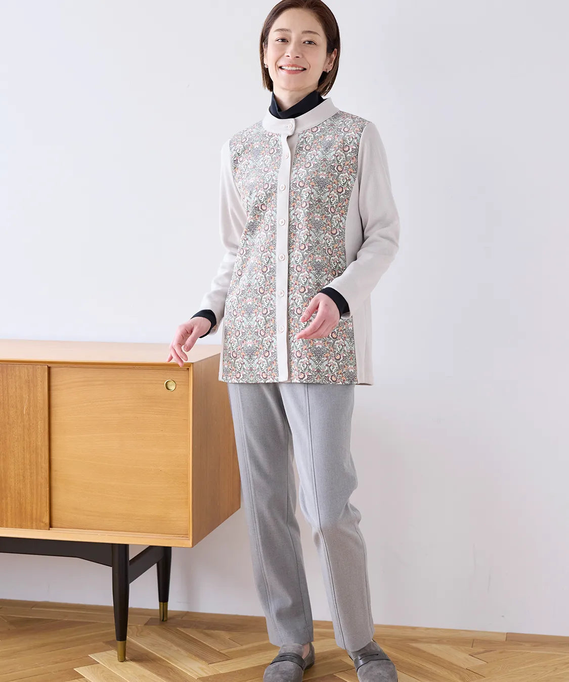 フラジール2WAYピーチPOスリムアンクルパンツ   LANTANA(ランタナ)