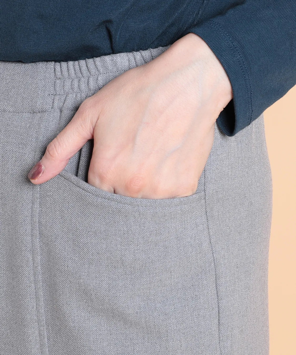 フラジール2WAYピーチPOスリムアンクルパンツ   LANTANA(ランタナ)