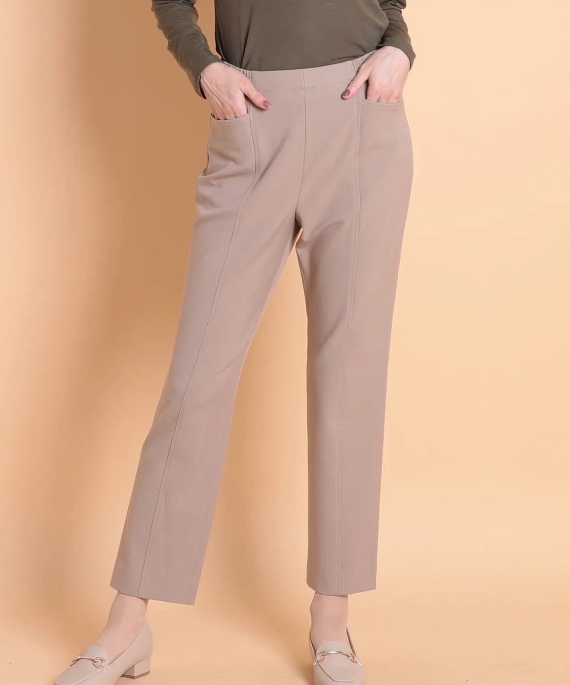 フラジール2WAYピーチPOスリムアンクルパンツ   LANTANA(ランタナ)